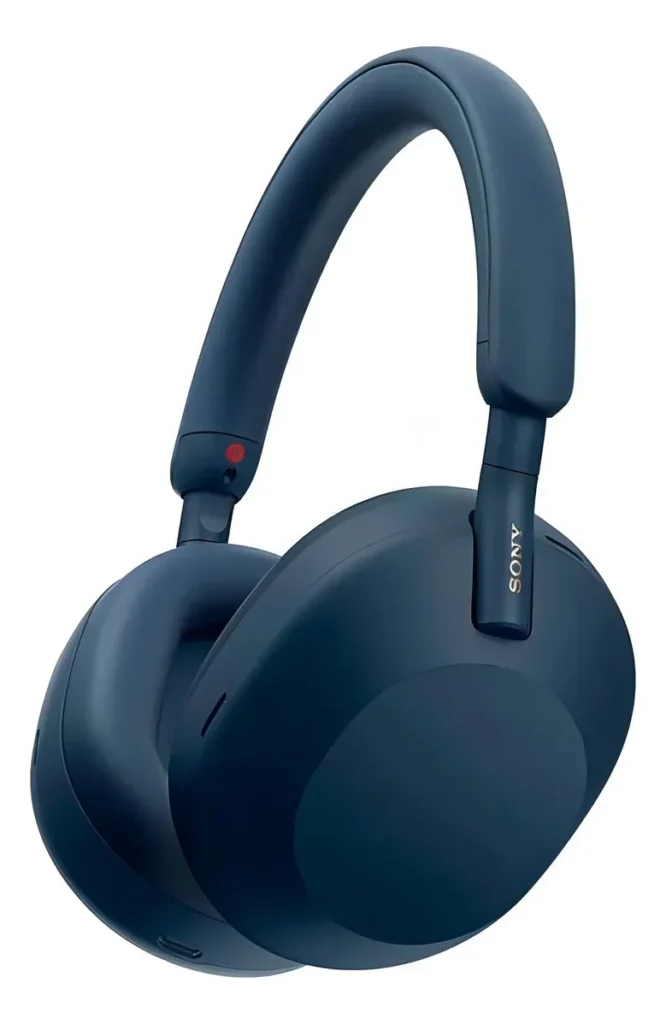 Sony WH-1000XM5 de lado apresentado
